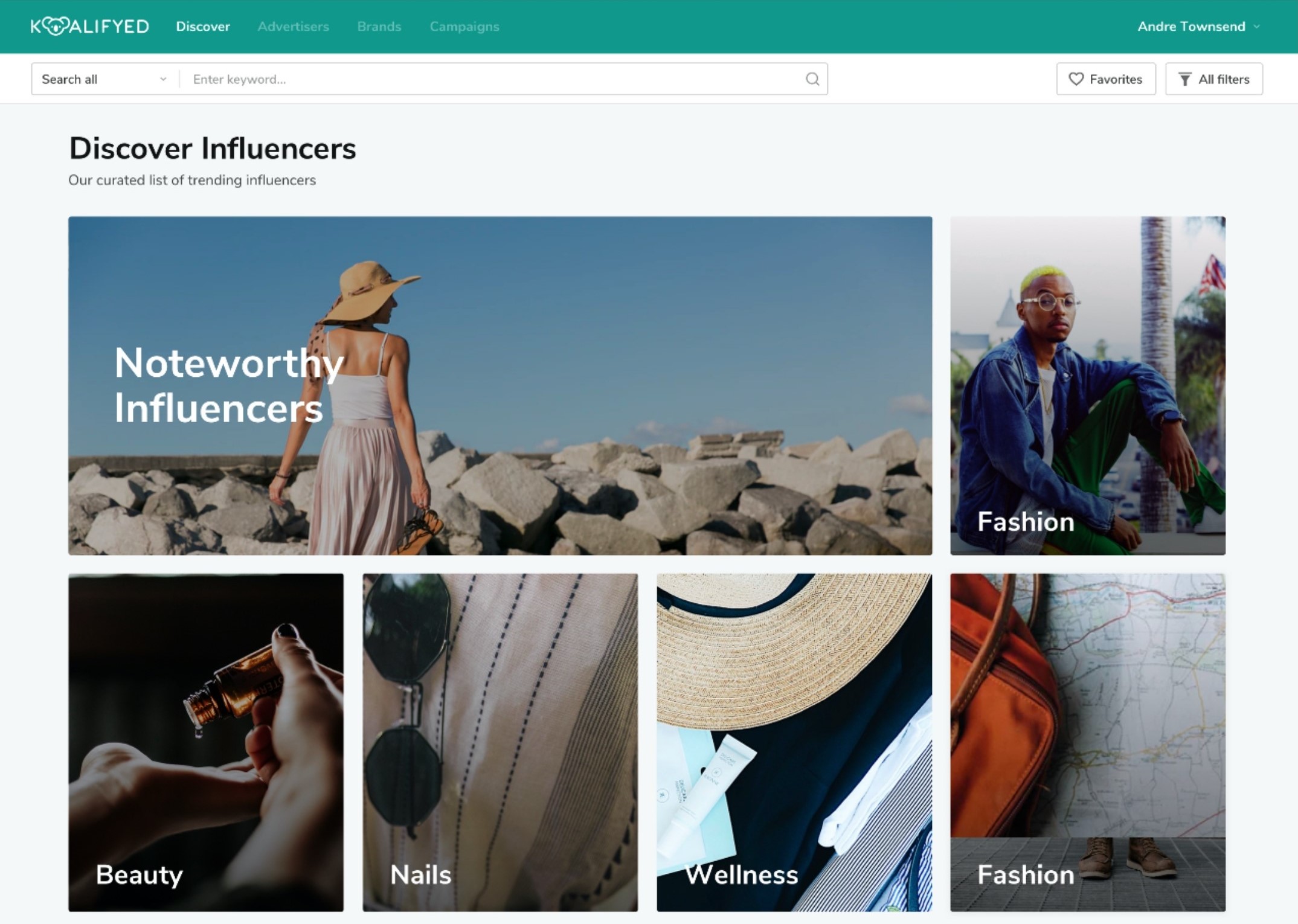 Discover Influencers